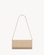 YSL KATE clutch in grain de poudre leather